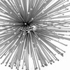 HomeRoots 6" Silver Iron Decorative Urchin Spiky Sphere Tabletop Sculpture - 4 of 4