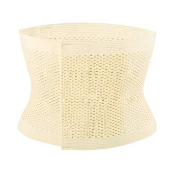 FIRSTLIKE Waist Trainer for Women Tummy Control Shapewear Waist Cincher  Belly Band for Weight Loss Body Shaper Belt Beige : : Clothing,  Shoes & Accessories