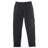 Collections Etc Men's Fleece Cargo Pants - 2 of 4