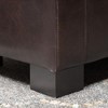 CAVINAS Rectangle Storage Ottoman Bench, Tufted Bonded Leather Ottoman Bench with Storage Space, Ottoman Foot Rest for the Living Room, Entryway - 3 of 4