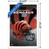 Trends International NFL Cincinnati Bengals - Helmet 16 Framed Wall Poster Prints - 3 of 4