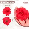 Unique Bargains Home Housewarming Decor DIY Craft Artificial Roses Head 100 Pcs - 2 of 4