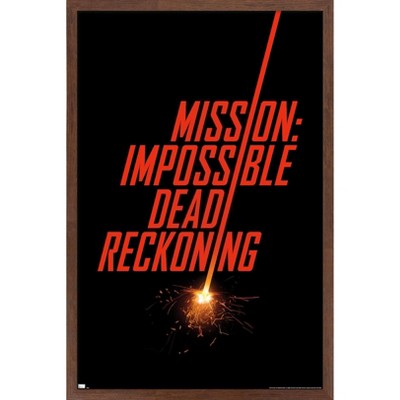 Trends International Mission Impossible: Dead Reckoning Part 1 - Fuse One Sheet Framed Wall Poster Prints