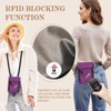 Generic Passport Holder for Travel, Neck Pouch Travel Wallet With RFID Blocking - 3 of 4