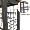 VYNXARIA Garage Sports Equipment Organizer System Ball Gear Basketball Racks for Balls, Ball Holder with Baskets, Kids Toys Storage Organizer - 4 of 4