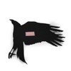 Lakeside Decorative Halloween Crow-Shaped Sticky Wall Mural Decals - Set of 10 - image 3 of 3