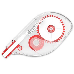 Staples Correction Tape White 6/Pack (ST59819) ST59819-CC - 1 of 4