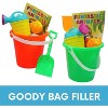 4E's Novelty 6 Pack Mini Watering Cans for Kids 4.5in – Fun Beach Toys & Gardening Set - 4 of 4