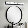 LLHZSY Modern Acrylic 6000K LED Vanity Light 3/4/5-Light 350° Rotation Square Wall Sconce light Fixture - 2 of 4