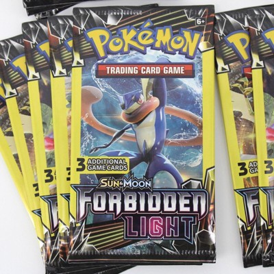 Pokemon Sun & Moon Forbidden Light 3-Card Booster Pack