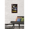 Trends International NFL Pittsburgh Steelers - Neon Helmet 23 Unframed Wall Poster Prints - 2 of 4