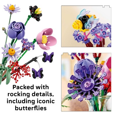 Детские конструкторы LEGO Botanicals & Editions Olivia Rodrigo’s Flower Bouquet 11507 — фото 4