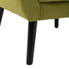 CAVINAS Modern Soft Accent Chair with Tufted Back,Upholstered Ergonomics Armchair for Living Room,Luxury Velvet Lounge Chair,Sofa Chair - 3 of 4