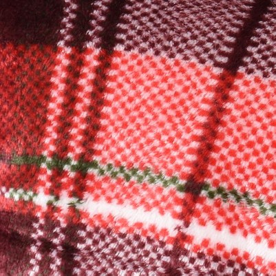 red plaid