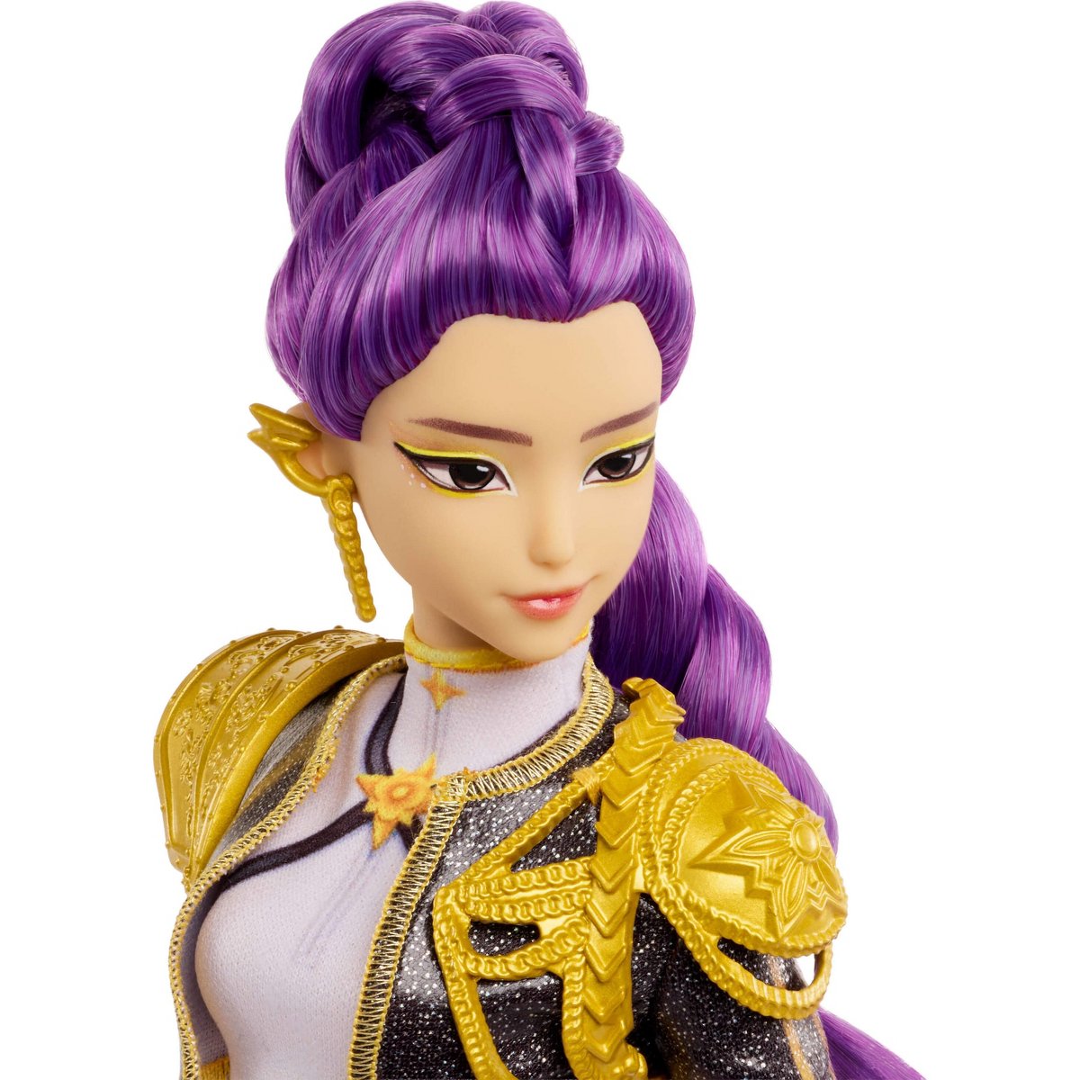 Детские куклы KPop Demon Hunters HUNTR/X Rumi Golden Singing Doll in Removable Outfit and 5 Posable Joints — фото 2