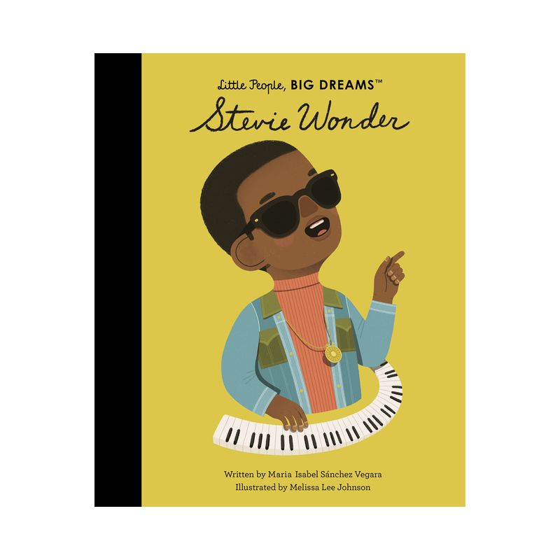 Stevie Wonder - (Little People, Big Dreams) by  Maria Isabel Sanchez Vegara (Hardcover), 1 of 2