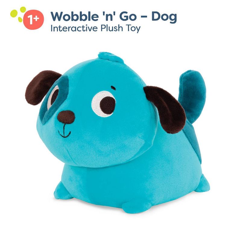 B. toys Interactive Stuffed Animal Dog Wobble &#39;n&#39; Go - Woofer, 4 of 13