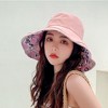 Anna-Kaci Women's 2-in-1 Double-Sided Bucket Hat with Floral & Solid Design - 3 of 4