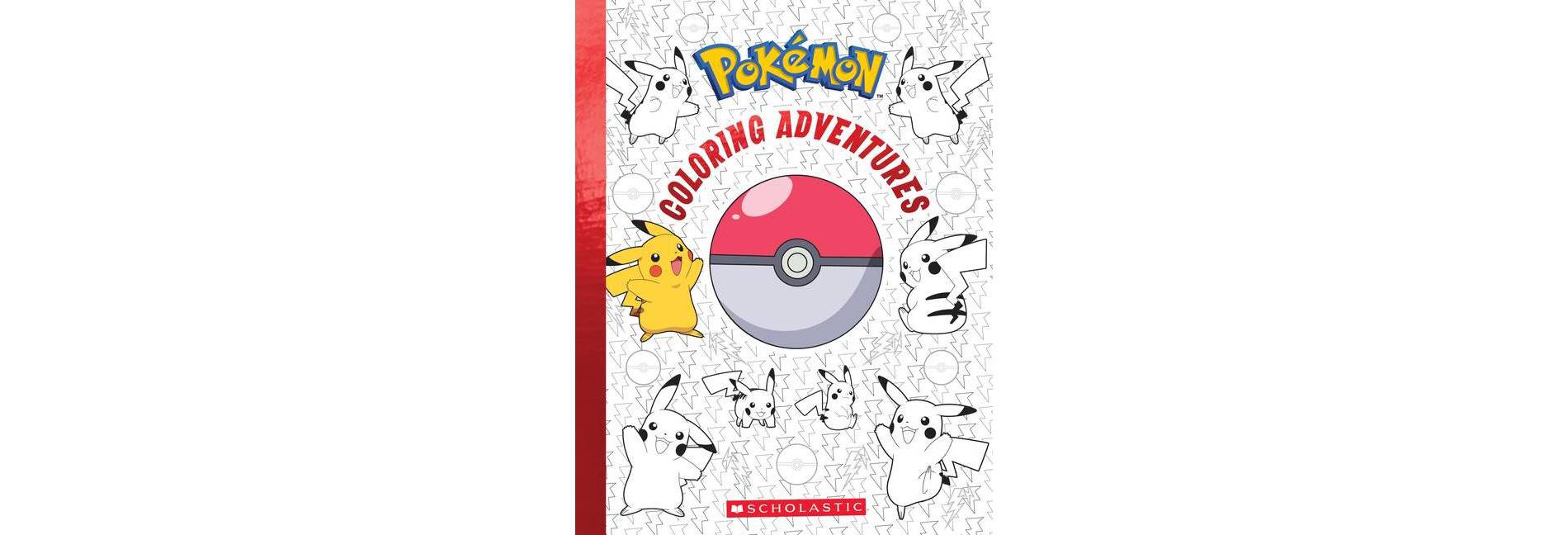 Pokémon Coloring Adventures - by Scholastic (Paperback)