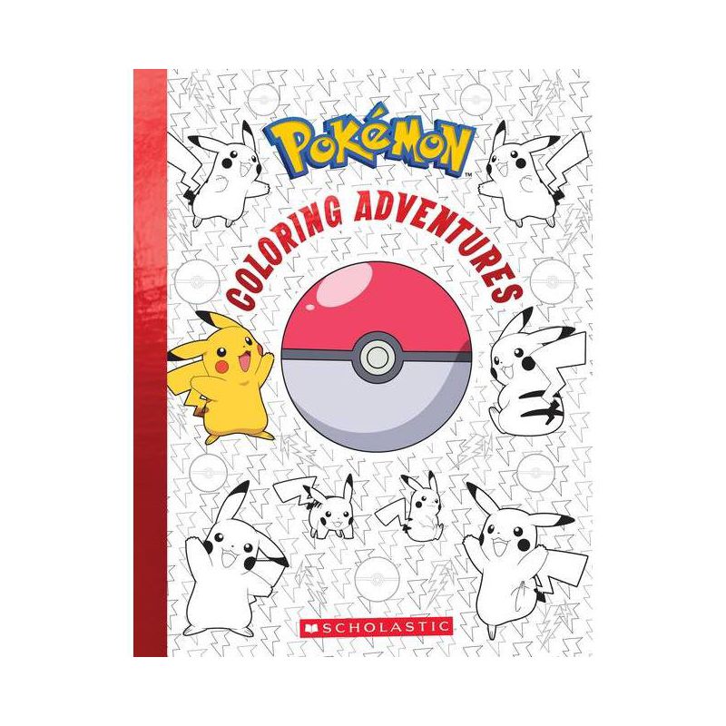 Pok&#233;mon Coloring Adventures - by Scholastic (Paperback), 1 of 2