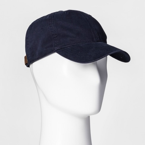 Washed Baseball Cap - Goodfellow & Co™ Navy One Size