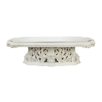 107" Adara Dining Table Antique White Finish - Acme Furniture