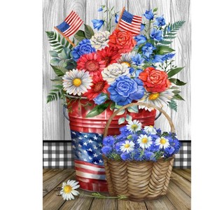 Briarwood Lane Spring Garden Flag 12x18 For Outdoor Red White and Beautiful For Spring Garden Flag Flags For Outside - 1 of 4