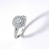 Pompeii3 1 Ct TW Diamond Cushion Halo Engagement Ring in White Gold - 4 of 4