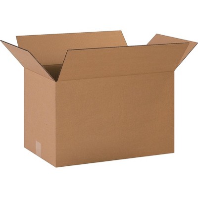 The Packaging Wholesalers 18" x 18" x 16" Shipping Boxes 32 ECT Brown BS181816MMB