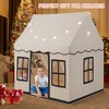 Costway Kids Play Castle Tent Large Playhouse Toys Gifts W/ Star Lights ...