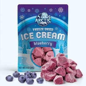 Arctic Farms Freeze Dried Ice Cream Bits That Does Not Melt (Blueberry) - 1 of 4