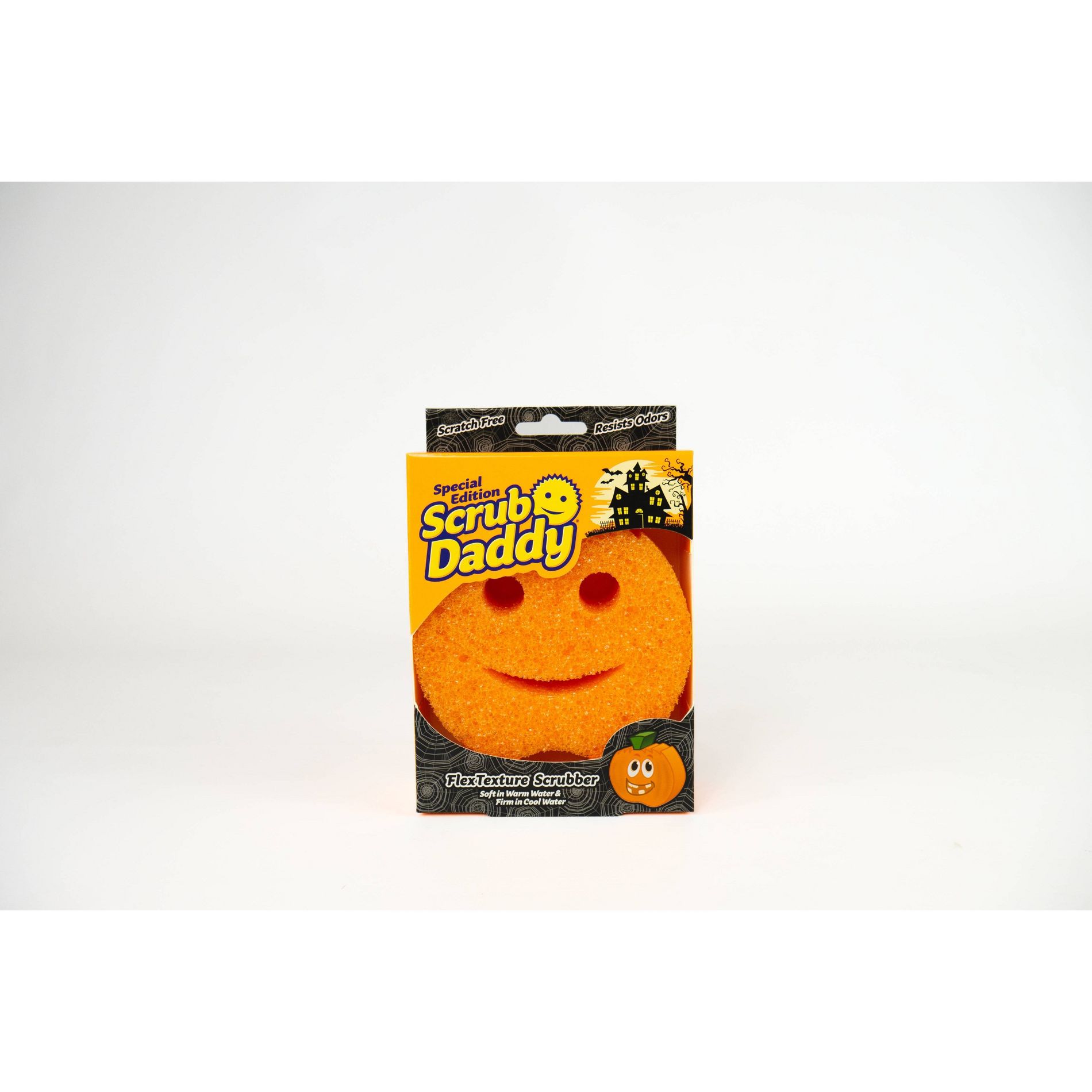 Scrub Daddy Orange Pumpkin FlexTexture Scrubber