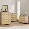 3 Dresser for Bedroom, 29" Tall Dresser, Modern Tall Drawer Dresser with Storage, Wooden Closet Dressers Chest of Drawers, White - 4 of 4