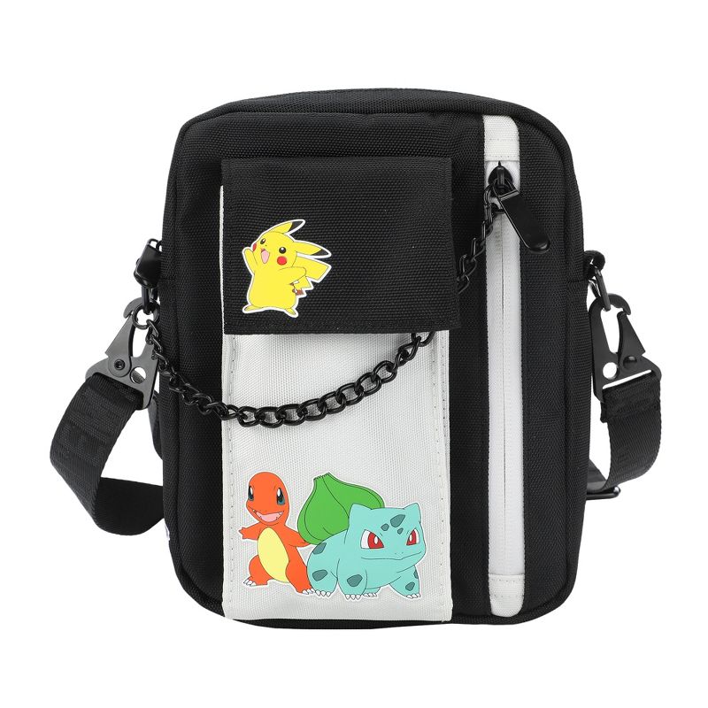 Pokemon Characters Mini Messenger Bag With Adjustable Shoulder Strap, 2 of 7