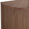 Studio 55D Muir 39 1/2" Wide Birch 2-Door Demilune Cabinet - 3 of 4