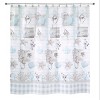 Avanti Linens Farmhouse Shell Shower Curtain & Hook Set - 2 of 3