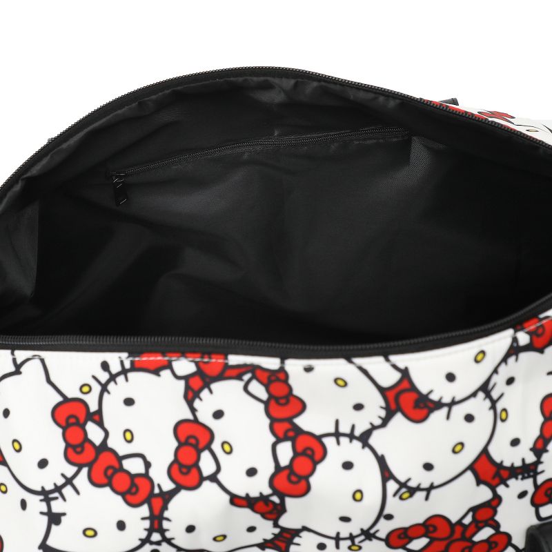 Hello Kitty AOP 17-Inch Wheeled Duffle Bag - Officially Licensed Travel Companion, 4 of 7