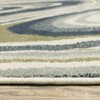 Oriental Weavers Branson BR07A Ivory/ Teal Indoor Area Rug - 1'10" x 7'3" - 3 of 4