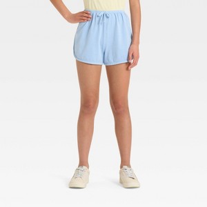 Girls' Knit Pull-On Shorts - art class™ - 1 of 3