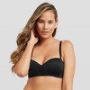 Maidenform Self Expressions Women's Wireless Strapless Bra Se0015 - Black  40d : Target