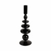 Glass Taper Candle Holder - Modern Decorative Candlestick for Home, Office, Bedroom & Living Room - Elegant Tall Contemporary Accent Decor - 2 of 4