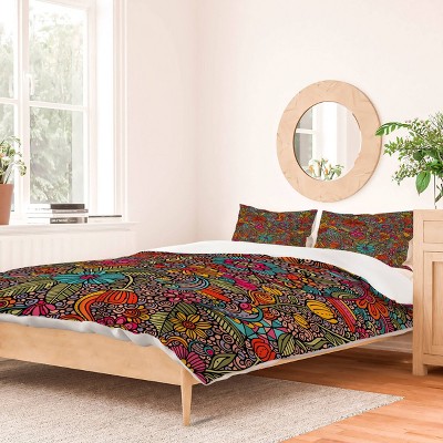 Deny Designs Valentina Ramos Maxi Garden Duvet Cover and Pillow Sham Set