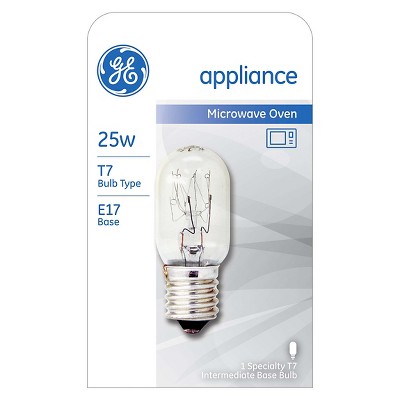 General Electric 25w T7 Microwave Incandescent Light Bulb