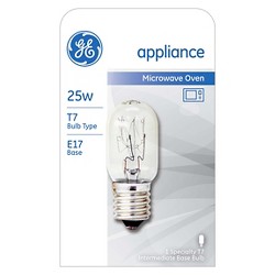 GE 15 Watt Appliance Bulb No 35153 G E Lighting T7 E17 Base 15w 115-125 Volts 