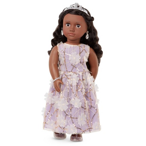 Our Generation Ambreal with Tiara & Floral Gown Outfit 18" Fashion Doll - image 1 of 4