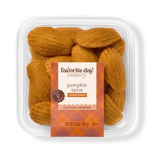Pumpkin Madeleine Cookies - 6.9oz/15ct - Favorite Day™ - 1 of 3