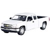 2006 Chevrolet Silverado 1500 Pickup Truck White "Timeless Legends" Series 1/25 Diecast Car Model by Motormax - 2 of 3