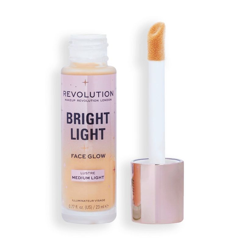 Makeup Revolution Bright Light Face Glow Highlighter - 0.77 fl oz, 1 of 8