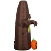 Gemmy Airblown Inflatable Brown Tree w/Yellow Face & JOL , 3.5 ft Tall, Multi - 3 of 4