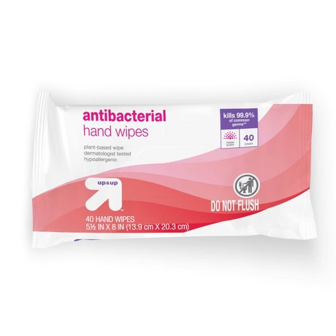 Hand Cleaning Wipes, Biodegradable Antibacterial Wipes